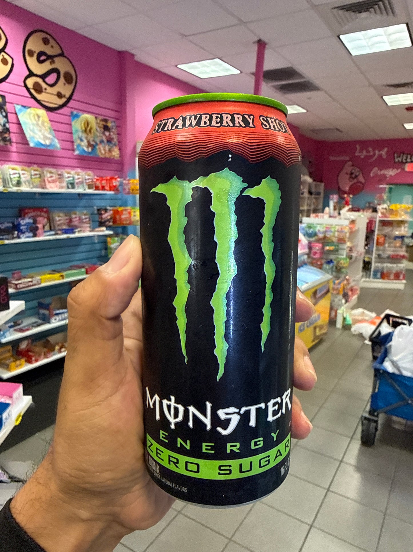 Monster Strawberry Shot