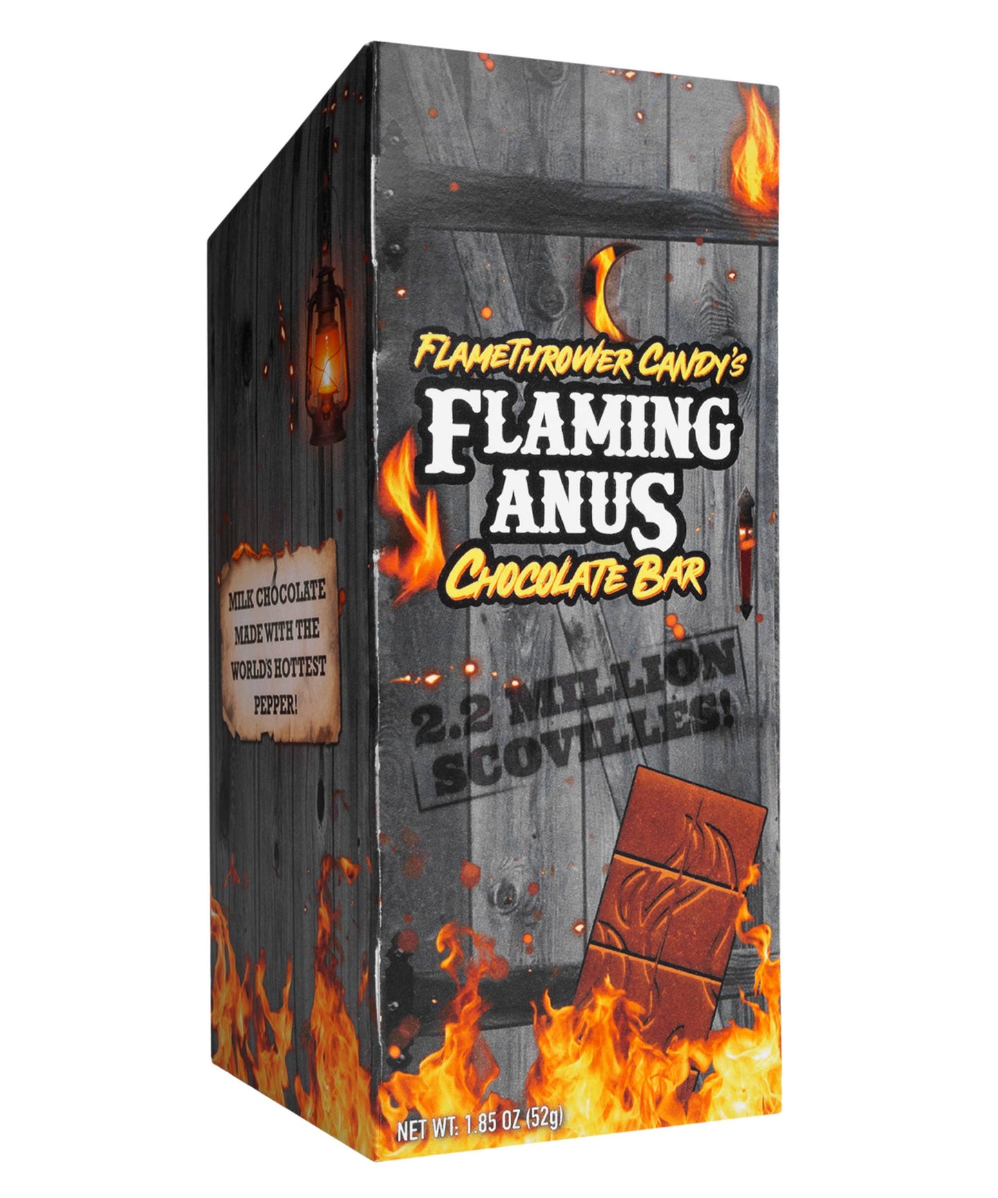 Flaming Anus Chocolate Bar, 1.85oz, 12ct