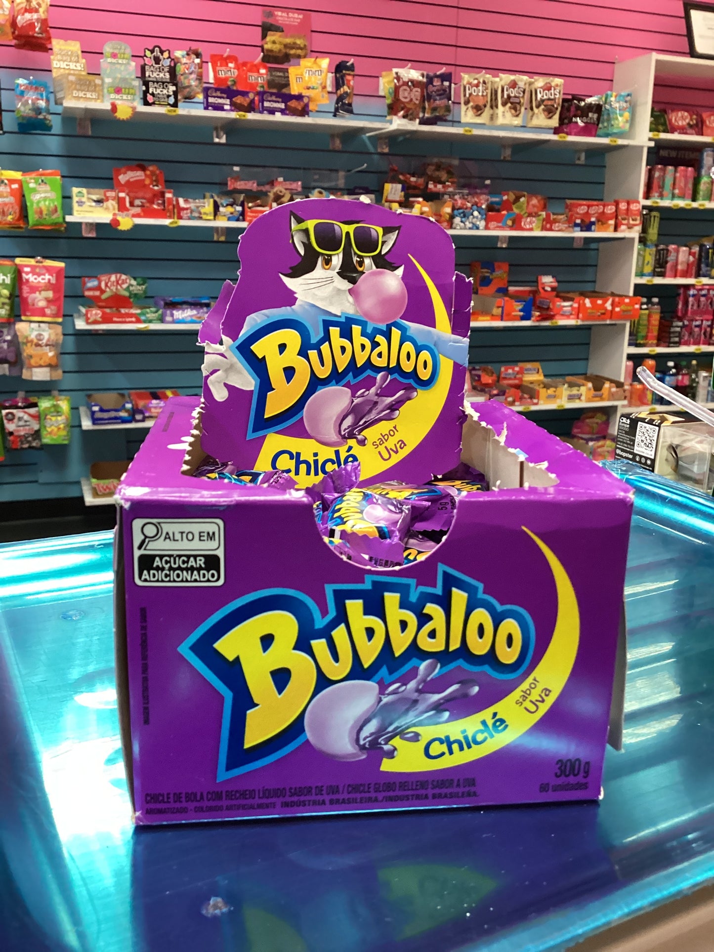 BUBBALOO CHICLE SABOR UVA