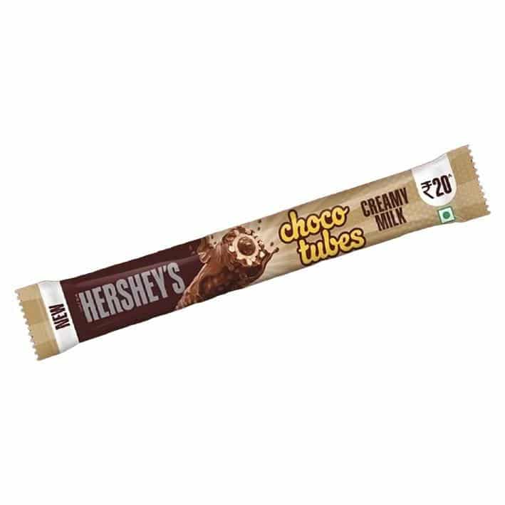 HERSHEY CHOCO TUBES CREAMY MILK (INDIA)