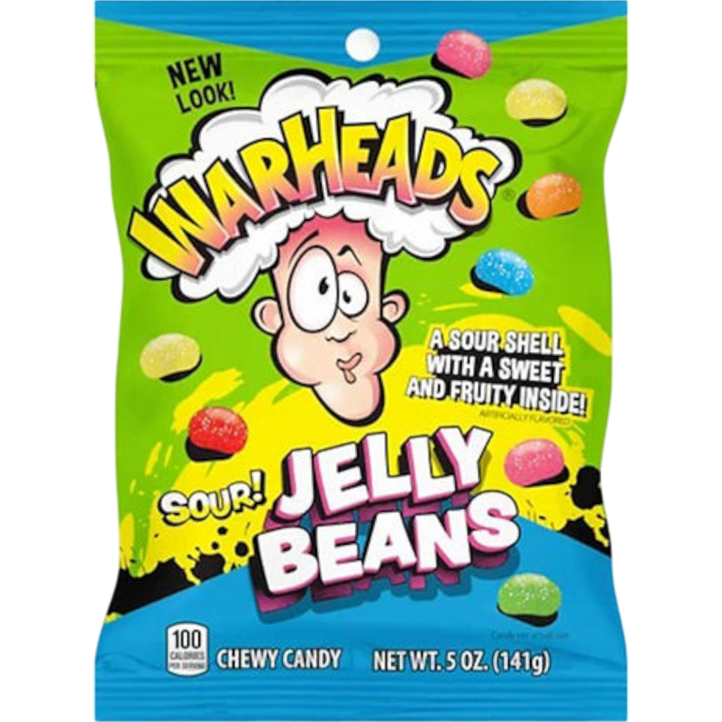 Warheads Sour Jelly Beans