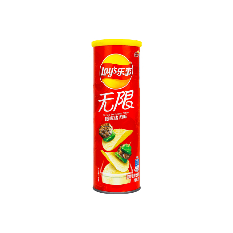 LAY'S SIZZLED BARBECUE FLAVOR (CHINA)