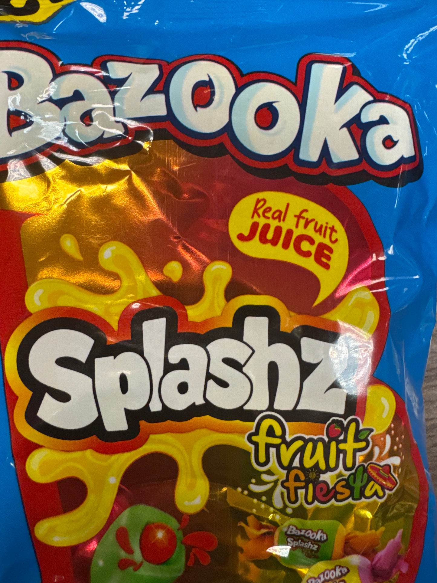 Bazooka splashz fruity fieasta