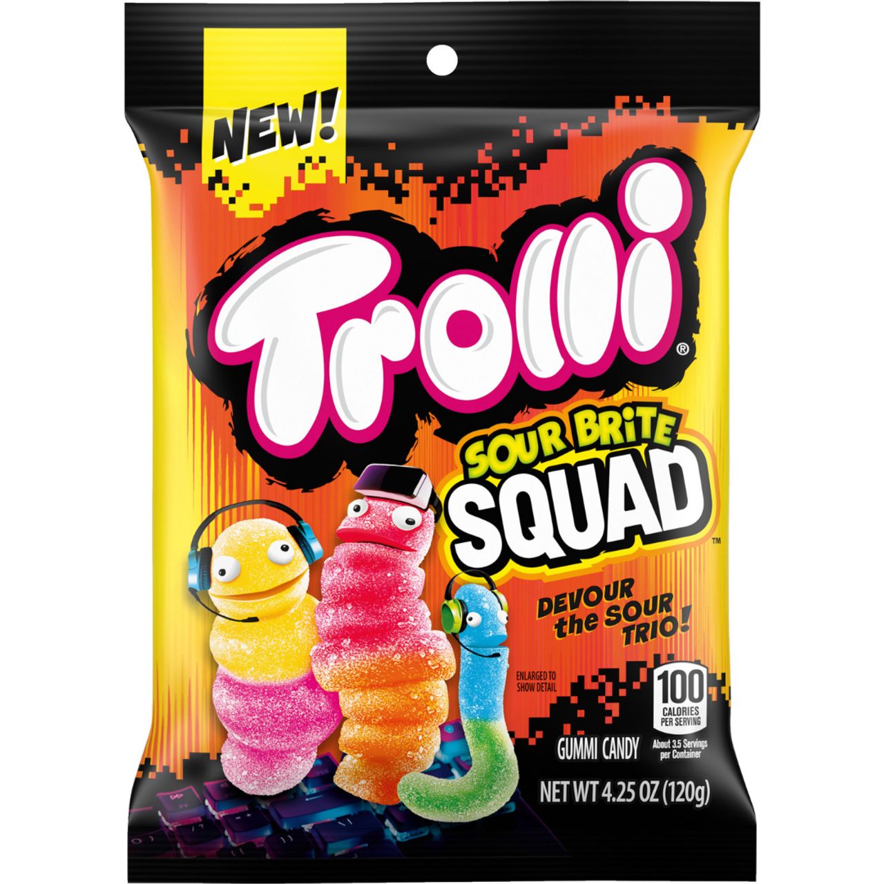 Trolli Sour Brite Squad 4.25oz