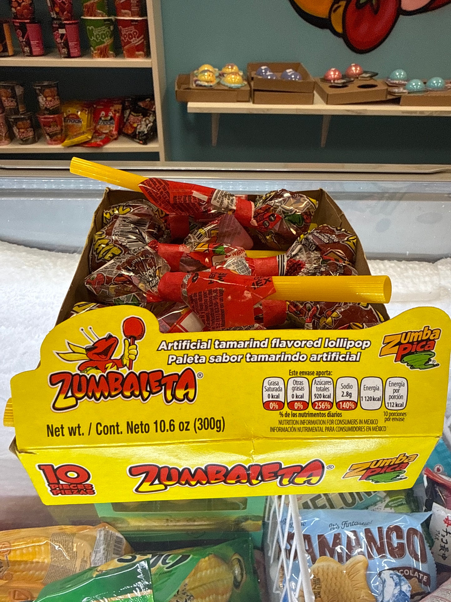 ZUMBALETA LOLIPOP 1 Each PRODUCT OF MEXICO
