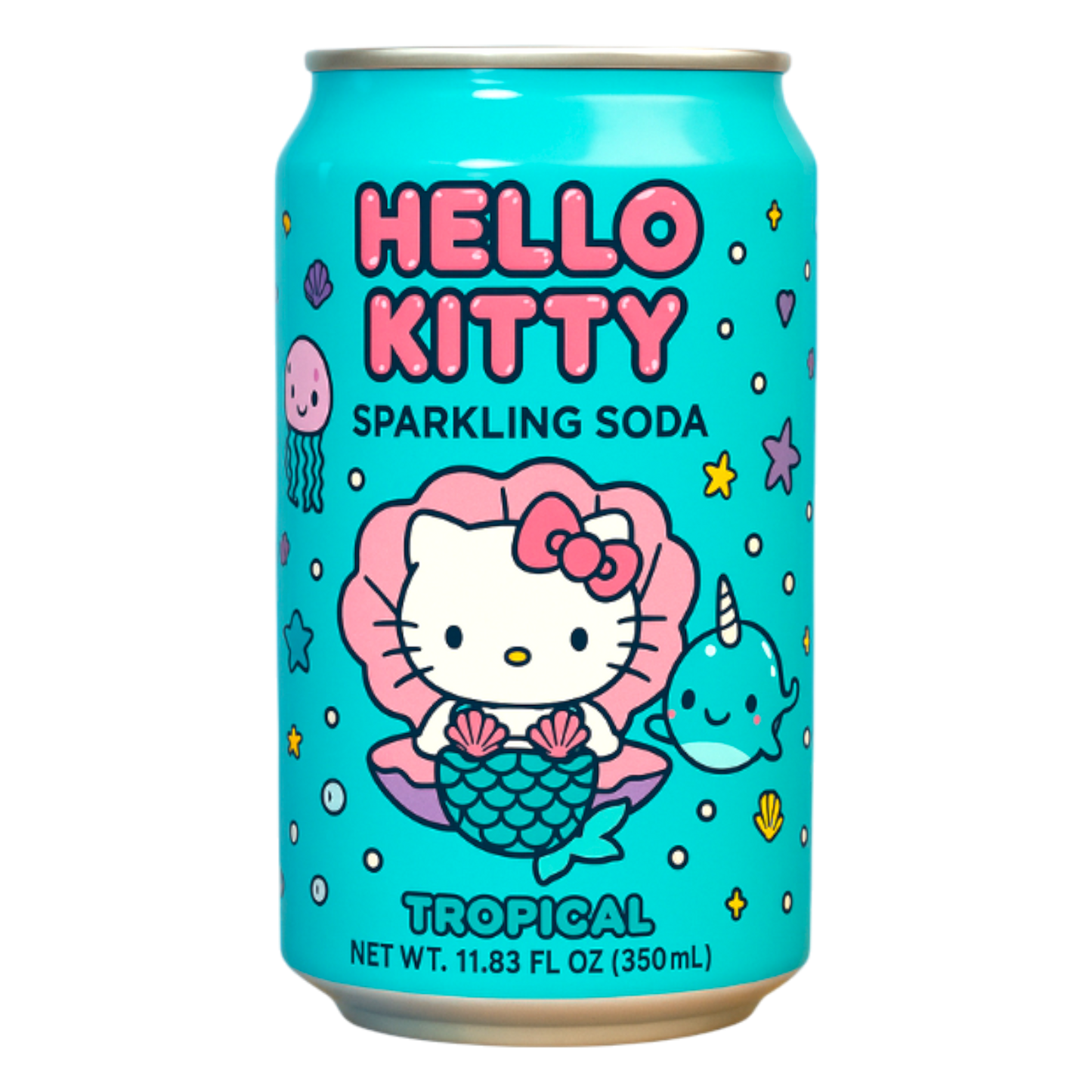 Hello Kitty Tropical Sparkling Soda
