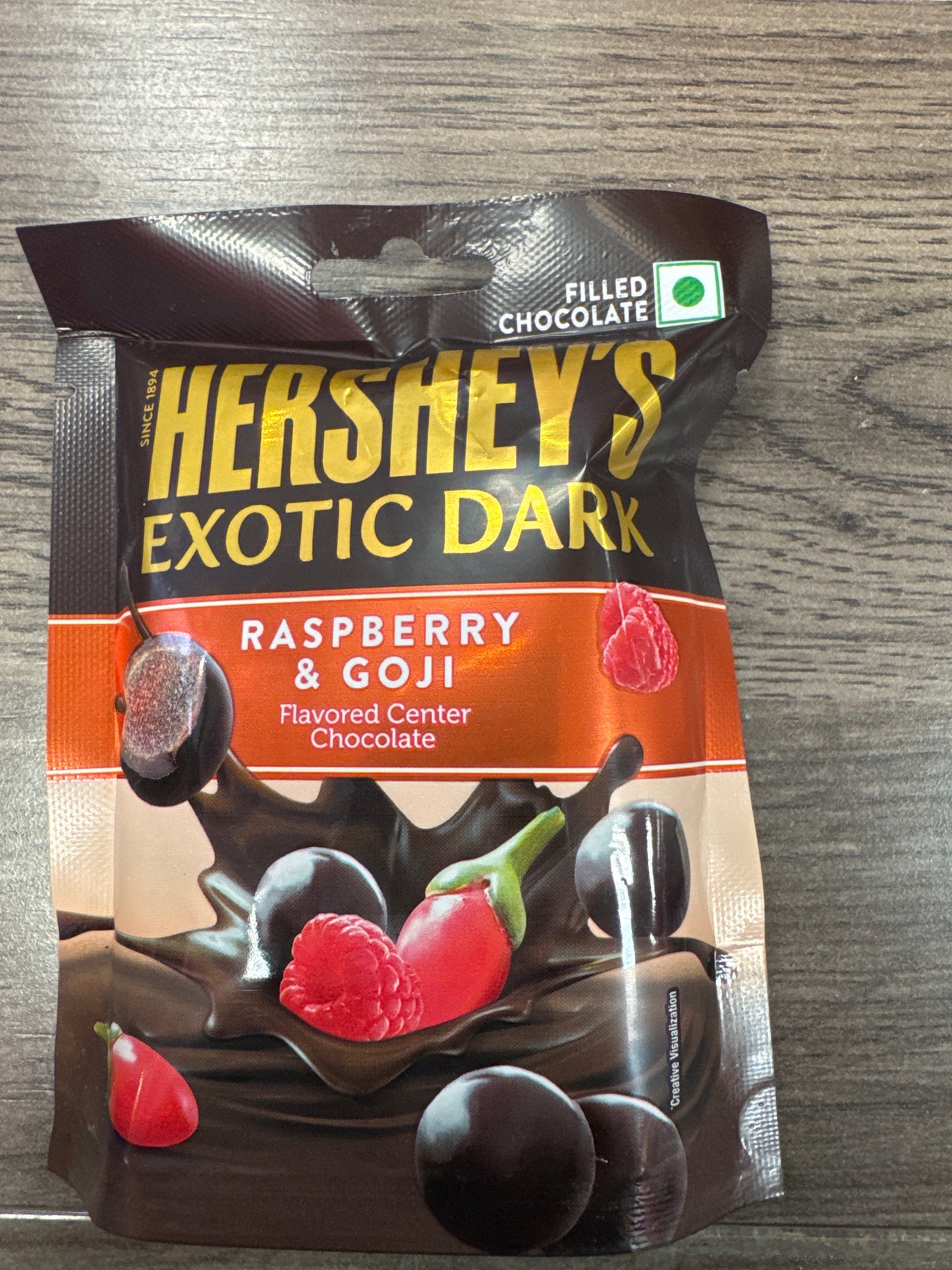 HERSHEY’S EXOTIC DARK RASPBERRY & GOJI
