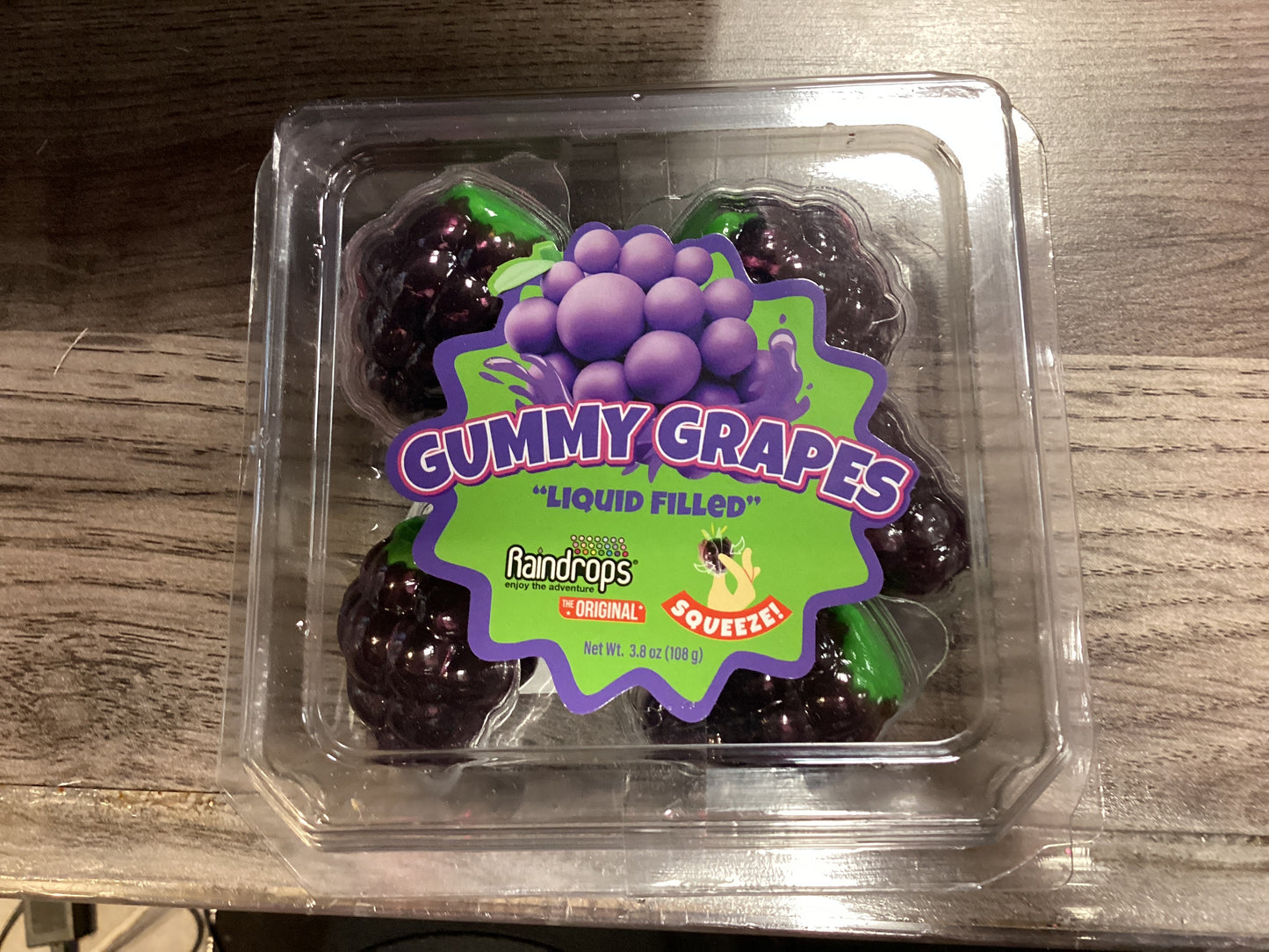Gummy Grapes Liquid Filled