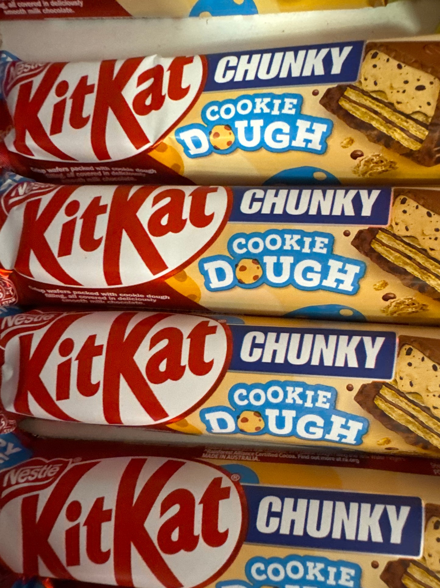 Kitkat chunky cookie dough