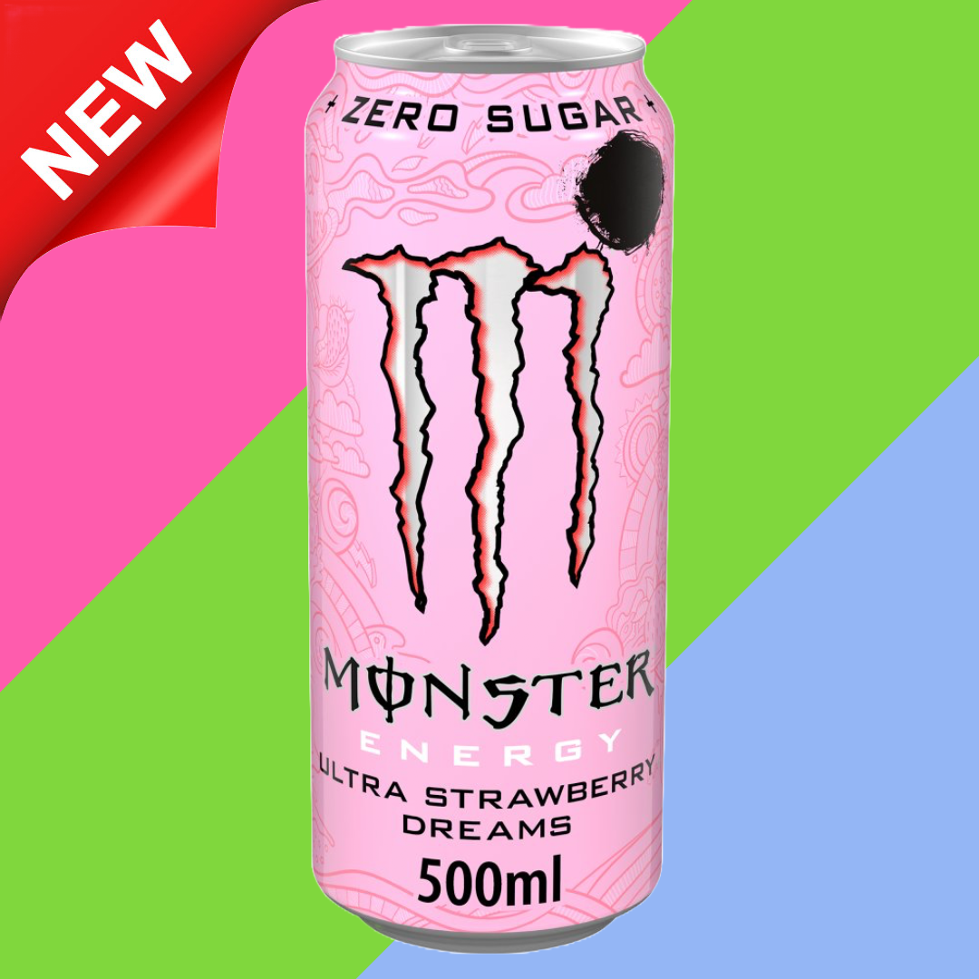 Monster Ultra Strawberry PMP 500ml