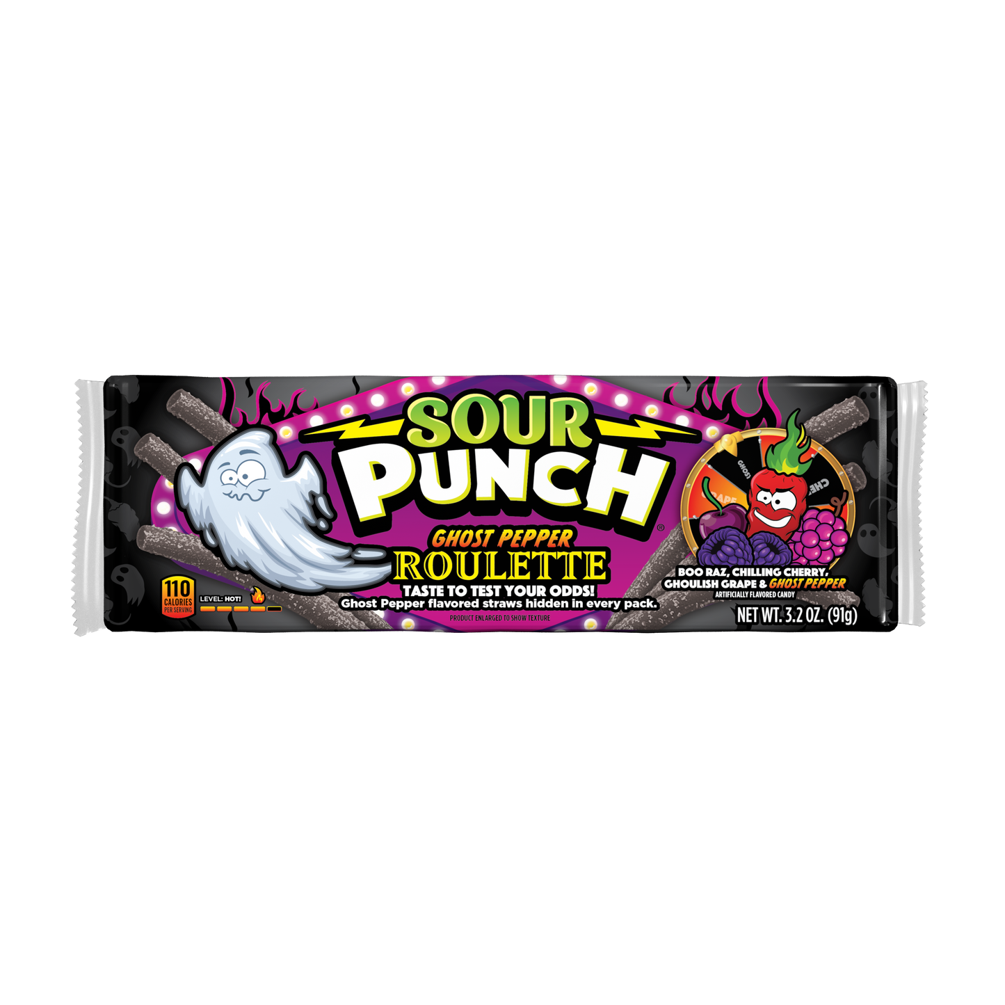 Sour Punch Ghost Pepper Roulette 3.2oz