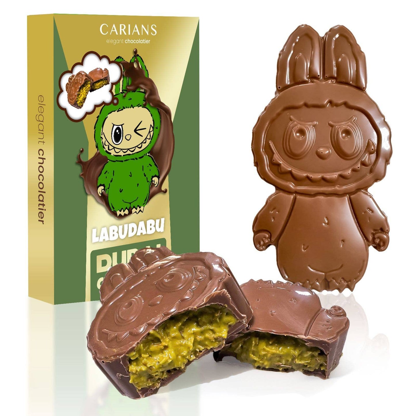 Viral Labubu Dubai Chocolate Bar - 3.52 oz