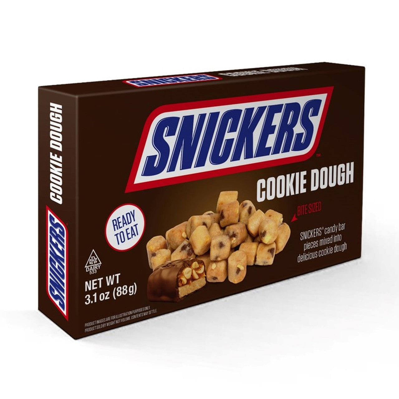 SNICKERS COOKIE DOUGH BITE SIZE 3.1 oz (USA)