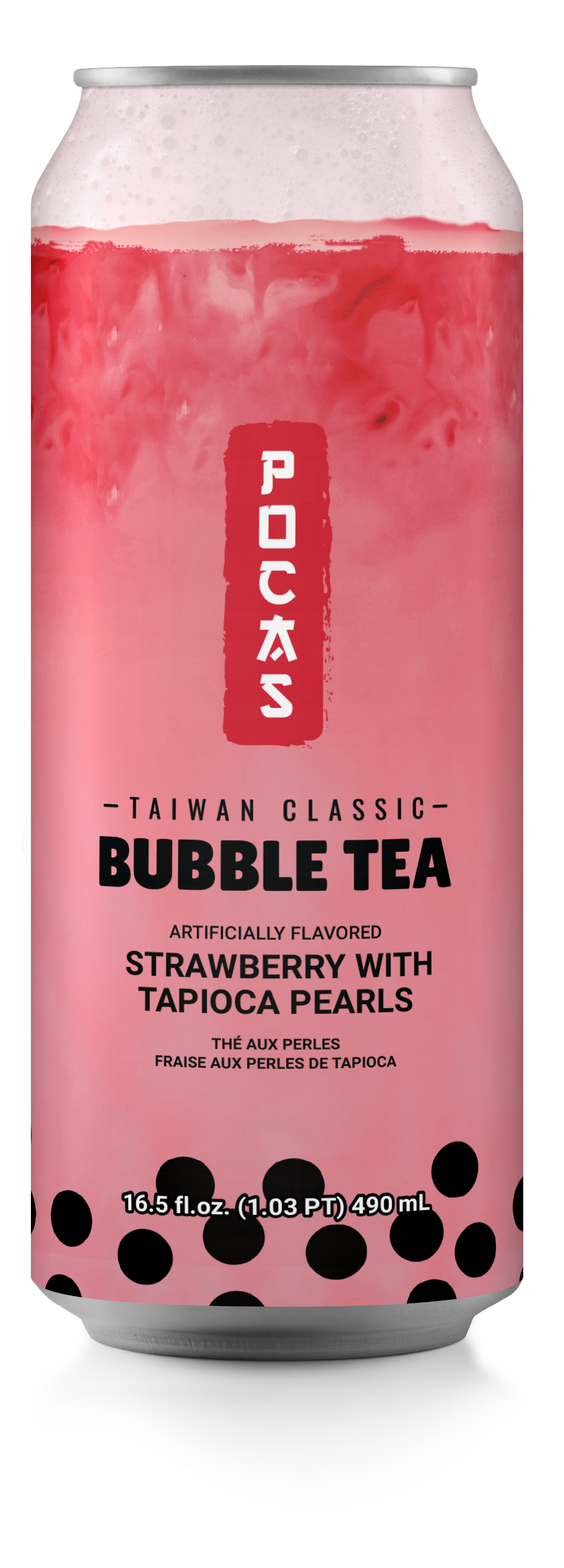 POCAS BUBBLE TEA STRAWBERRY (TAIWAN)