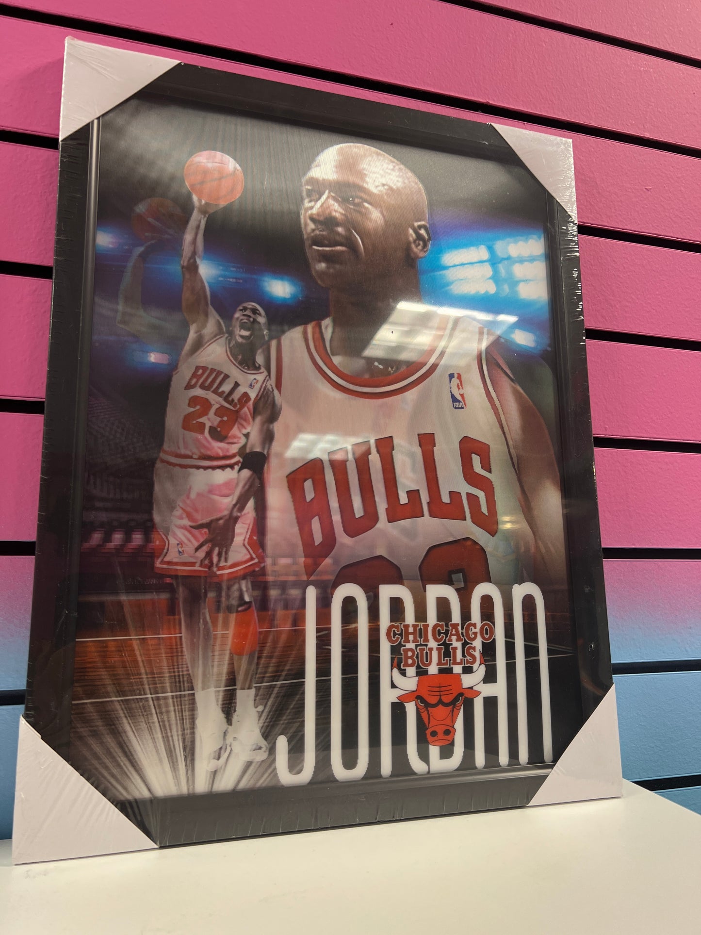 Michael Jordan Holographic poster