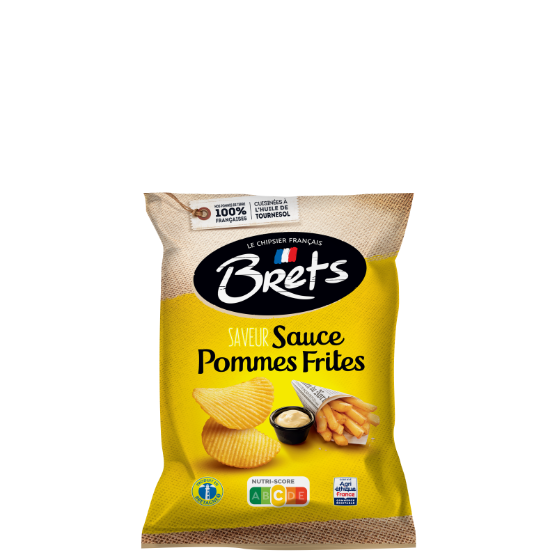 Brets Potato chips Pommes Frites (French Fries Mayo sauce)