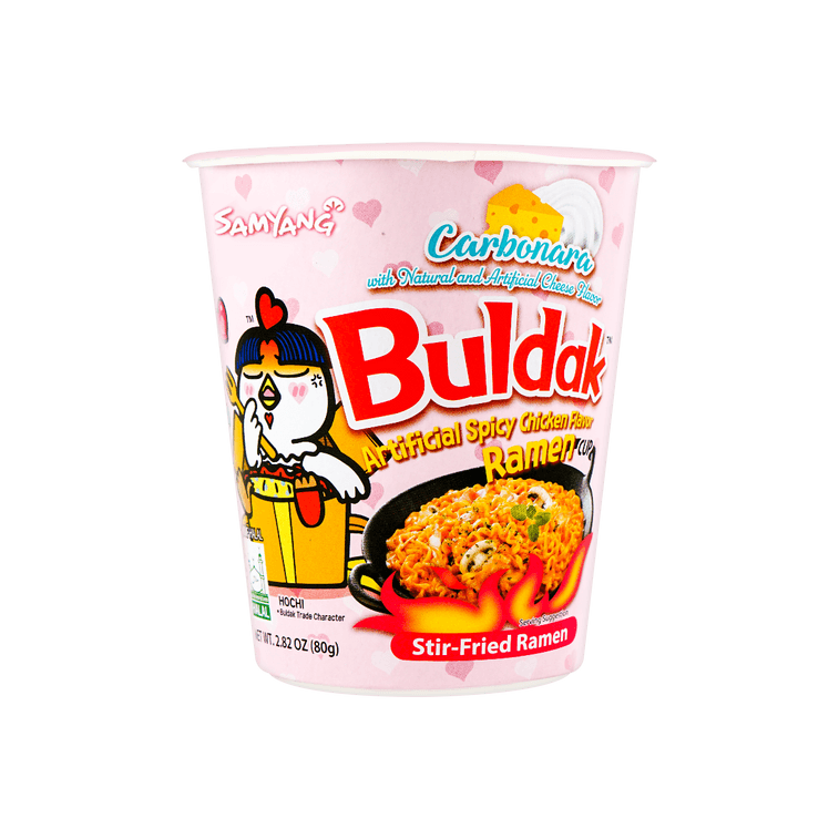 BULDAK CARBONARA STIR-FRIED RAMEN - HOT CHICKEN BOWL (KOREA)