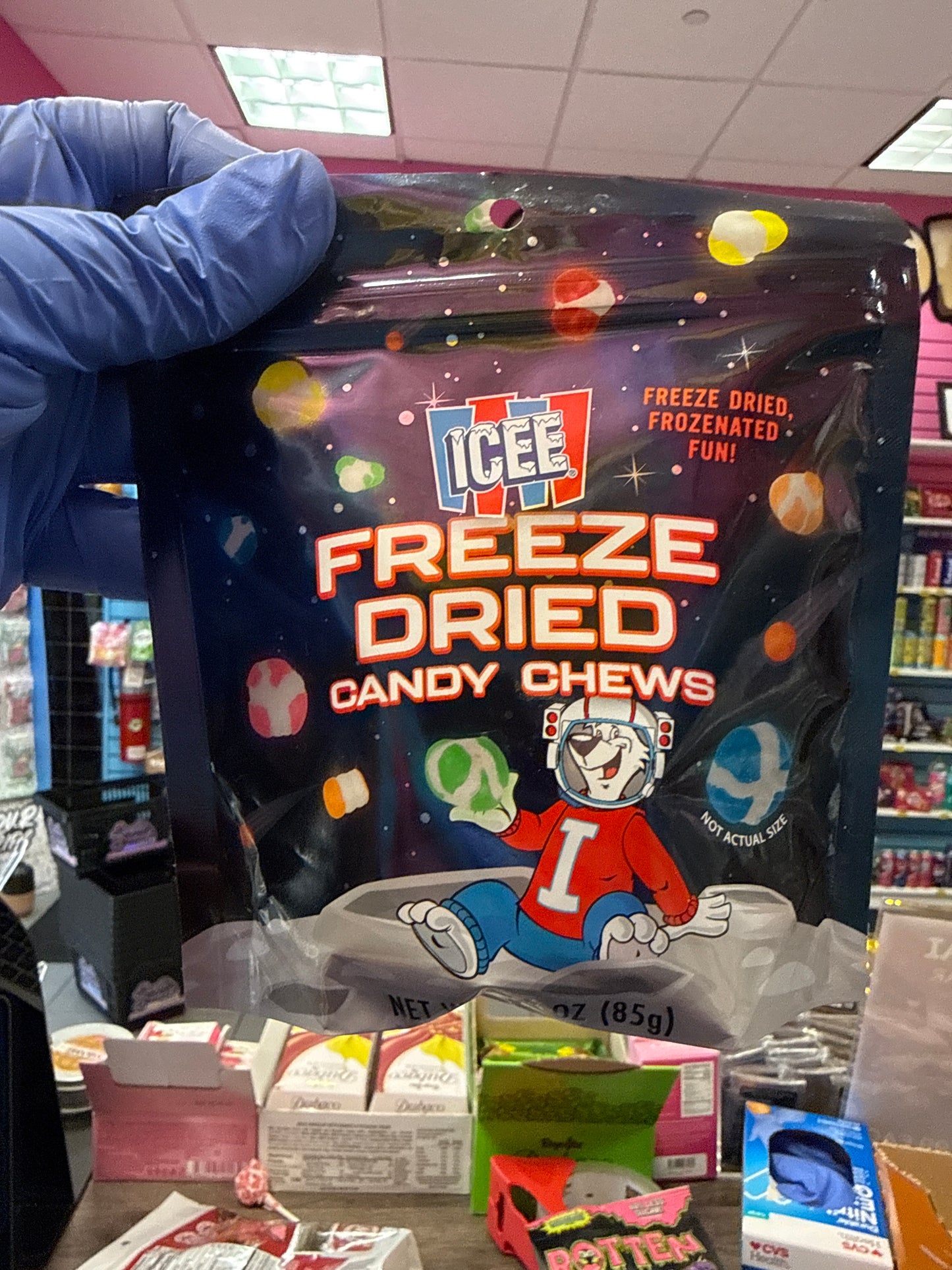 Freeze dried candy Chews