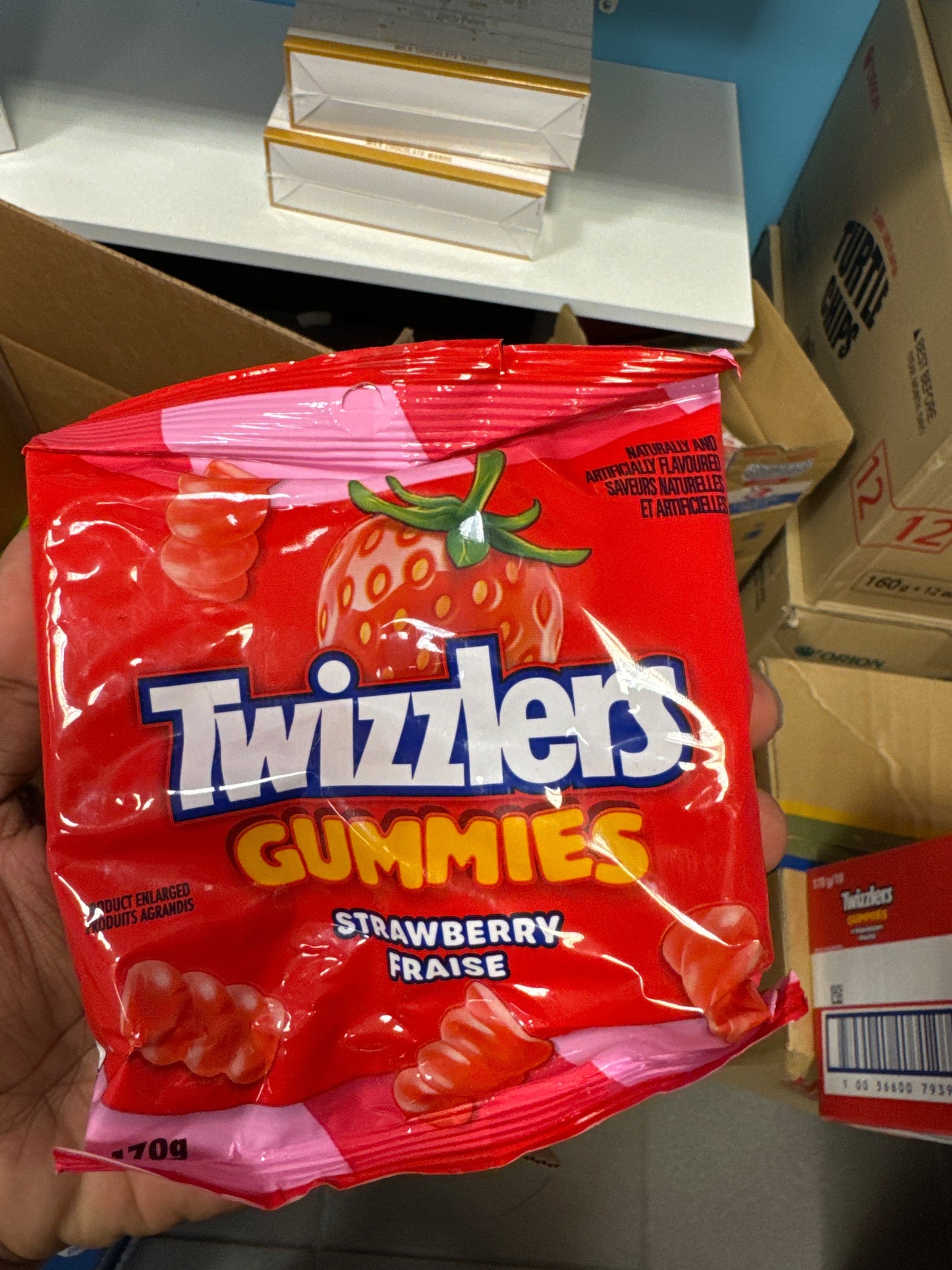 TWIZZLERS GUMMIES STRAWBERRY FRAISE (USA)