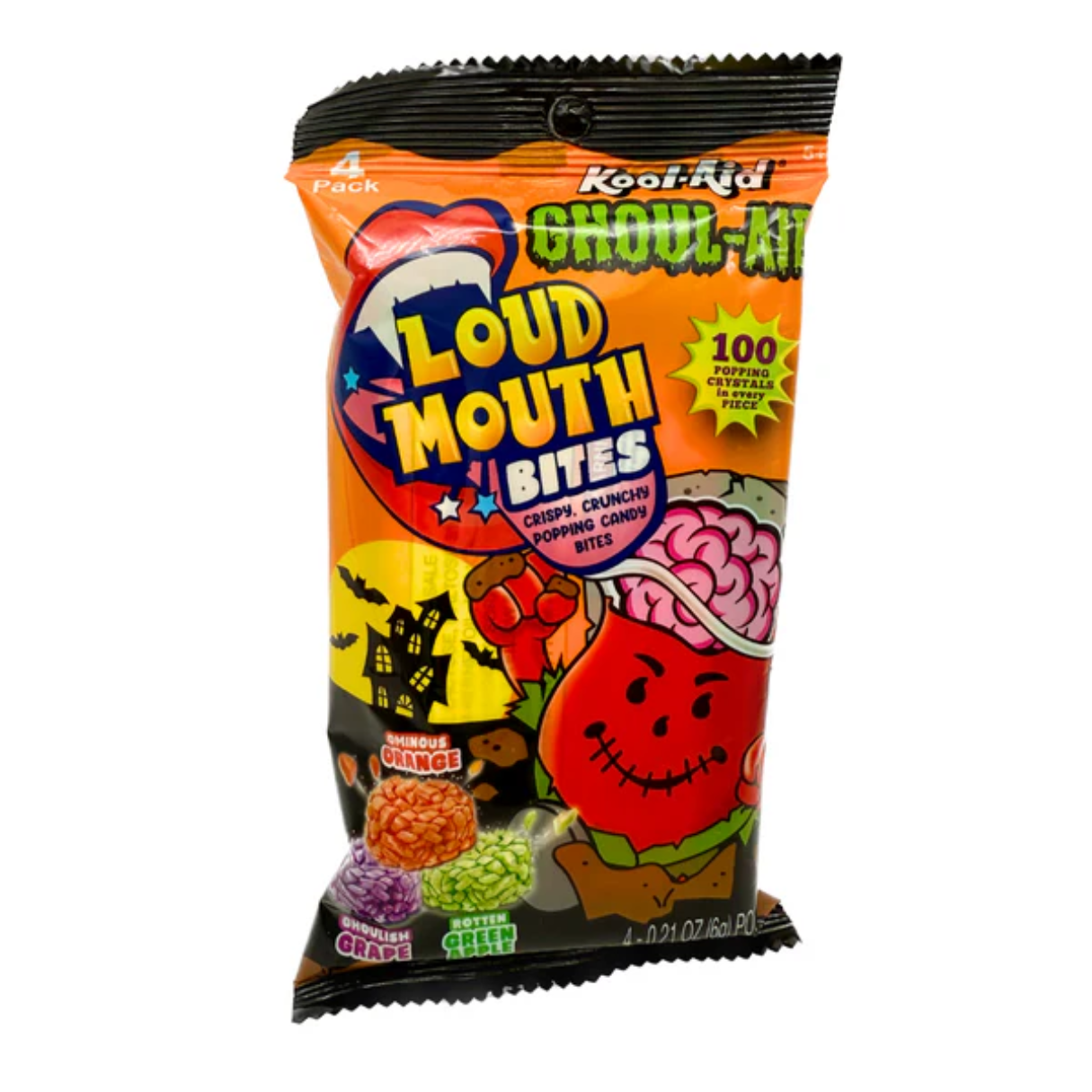 Kool-Aid Ghoul-Aid Loud Mouth Bites Bag .21oz