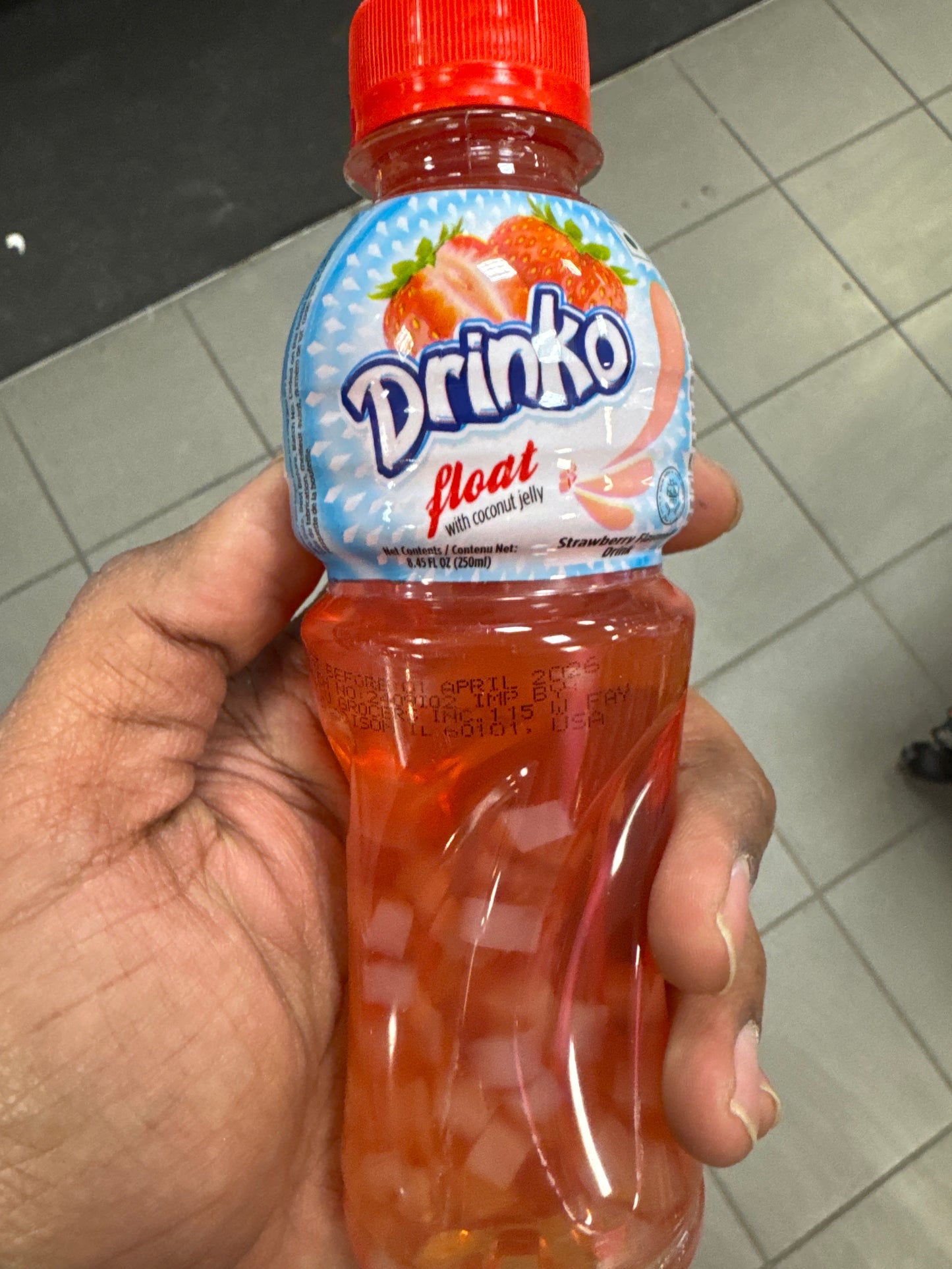 Pran strawberry float
