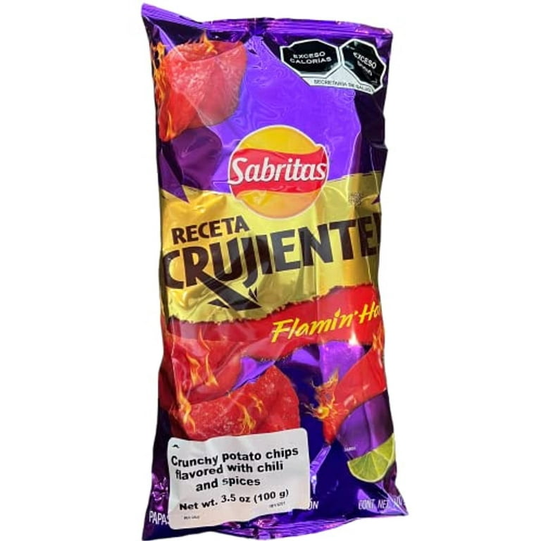 SABRITAS RECETA CRUJIENTE FLAMIN HOT (MEXICO)