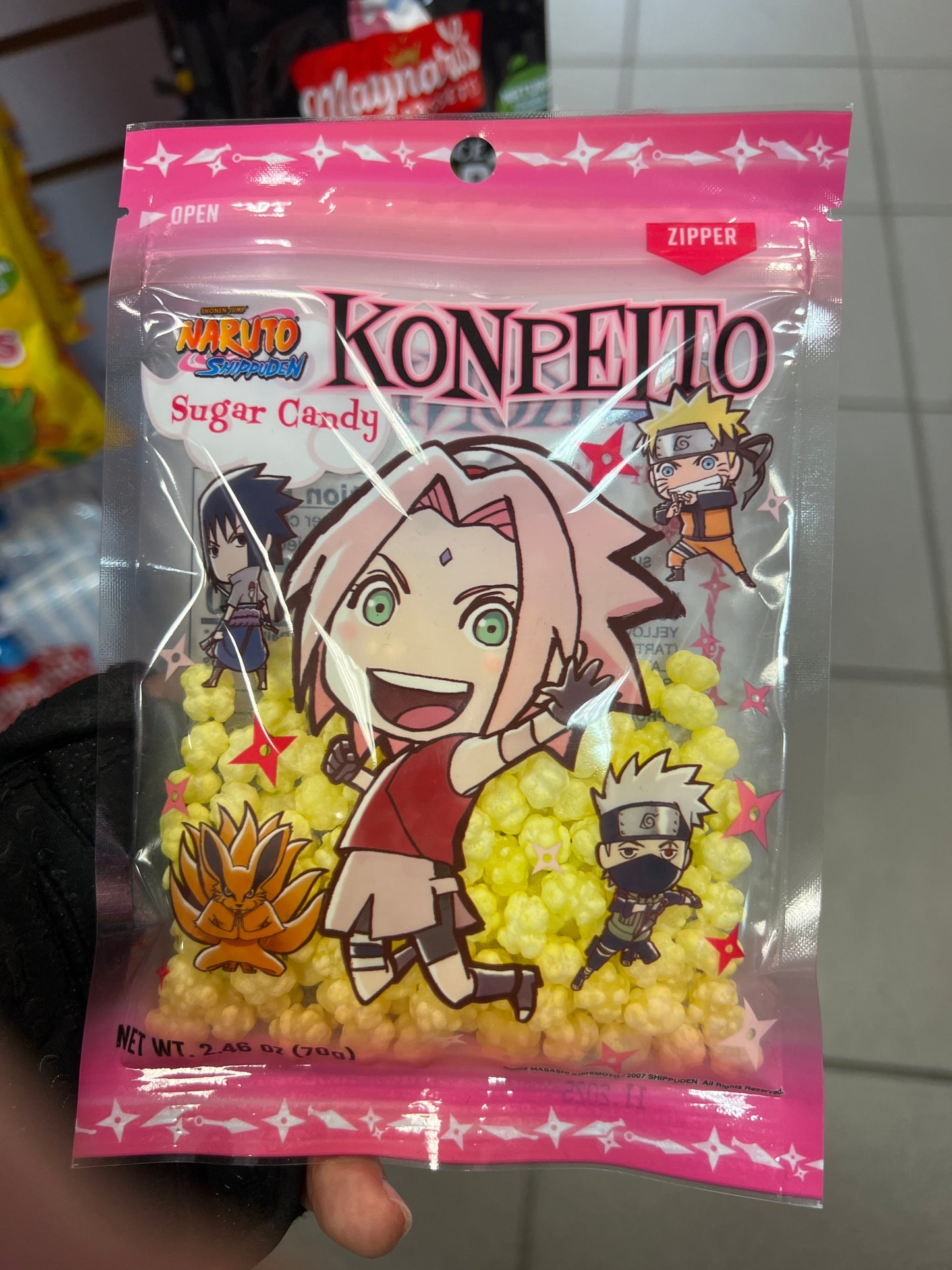 KONPEITO SUGAR CANDY NARUTO (JAPAN)
