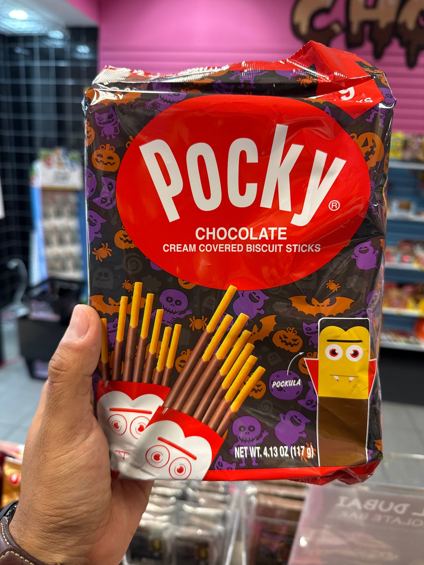 Pocky Chocolate- Pockula Halloween theme