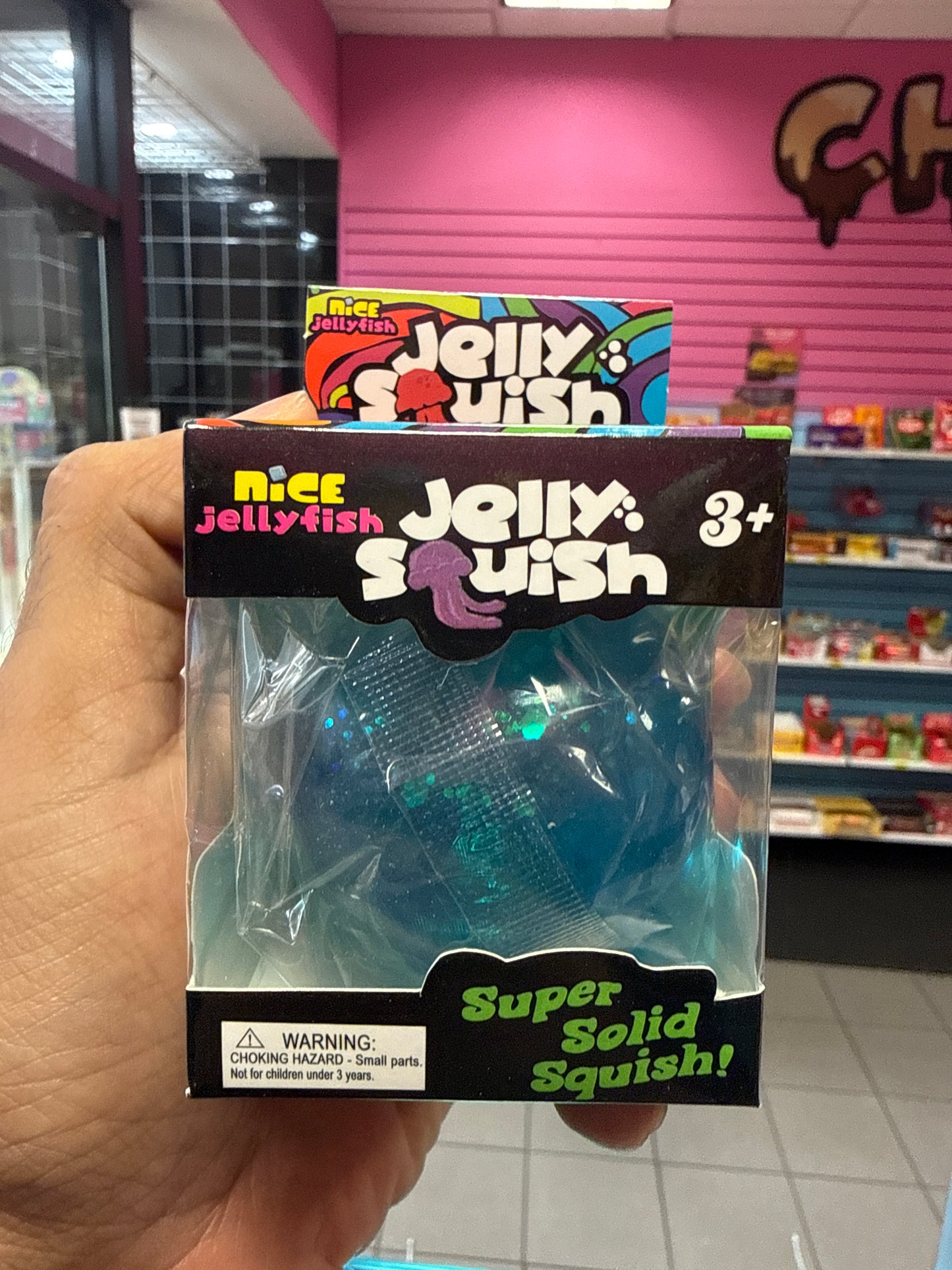 Nice jellyfish jelly squish Blue