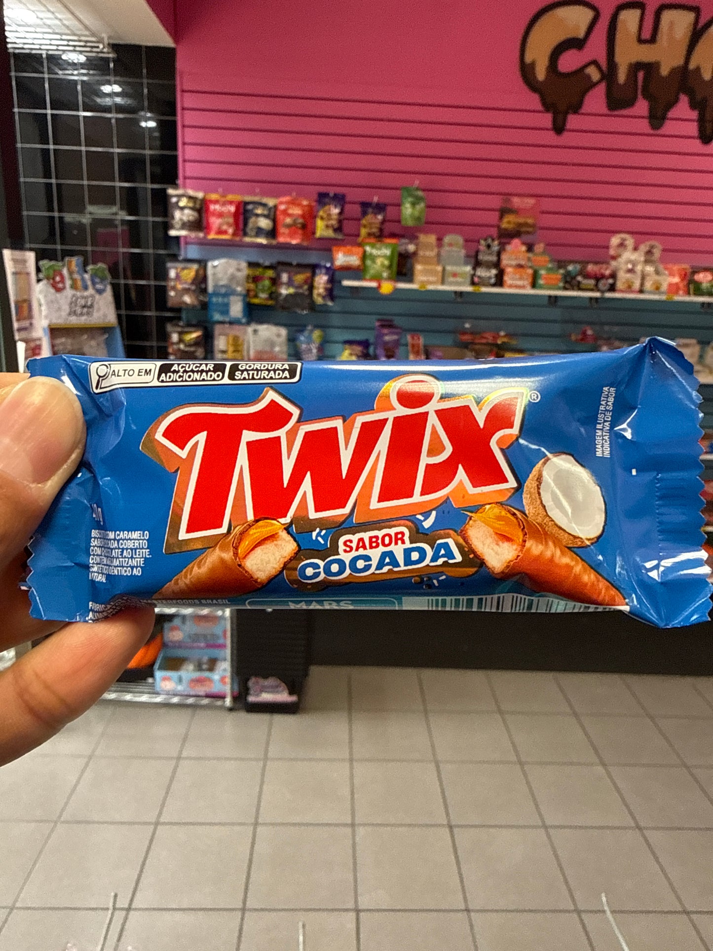TWIX SABOR COCADA PRODUCT OF BRASIL