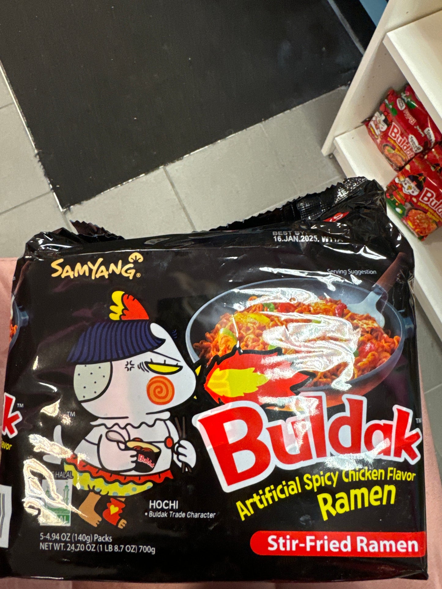 BULDAK STIR-FRIED RAMEN (PACK) (KOREA)