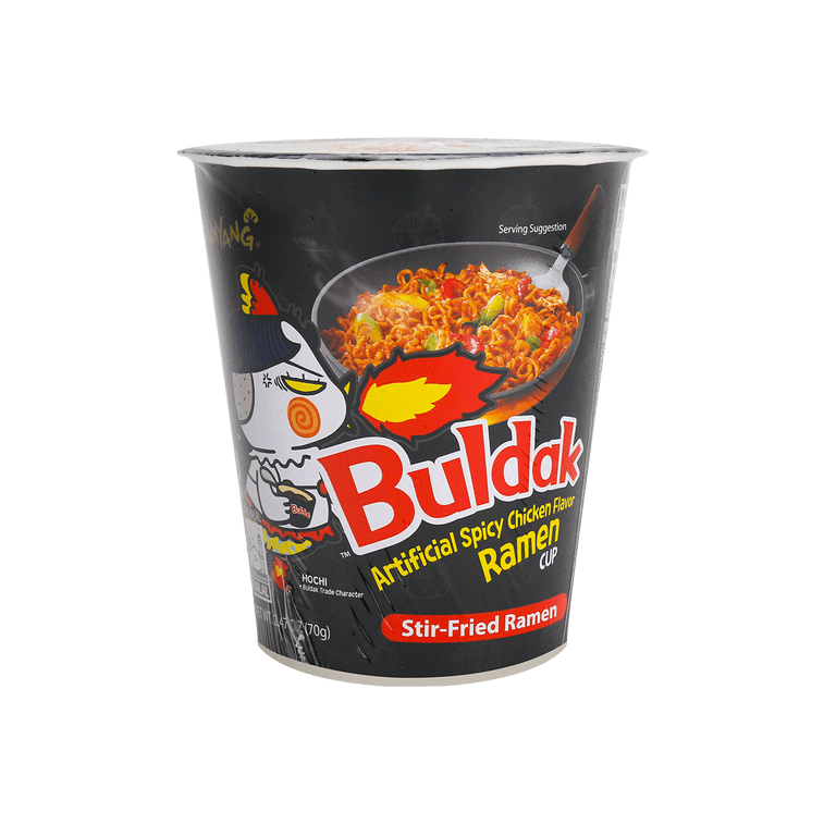 BULDAK HOT CHICKEN FLAVOR CUP RAMEN 70G BOWL (KOREA)
