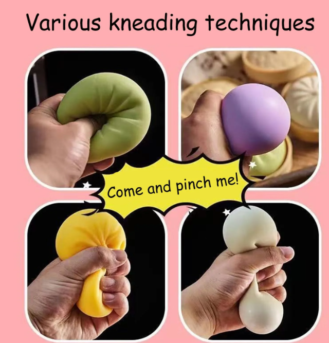 Dumpling Mystery Box Dumpling Squishy Large with steamer box