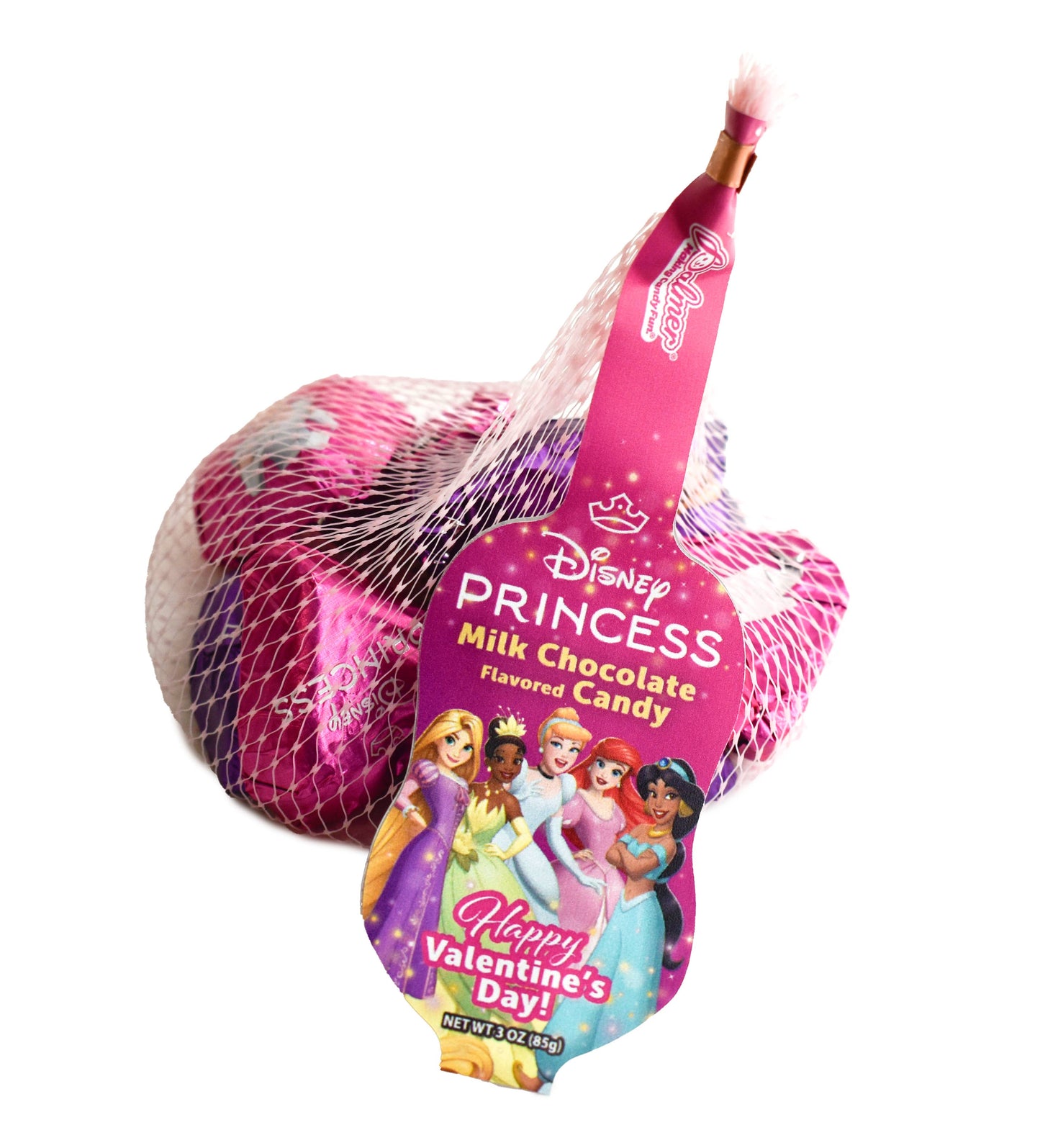 Disney Princess Valentine M/C Hearts 3oz Mesh Bag
