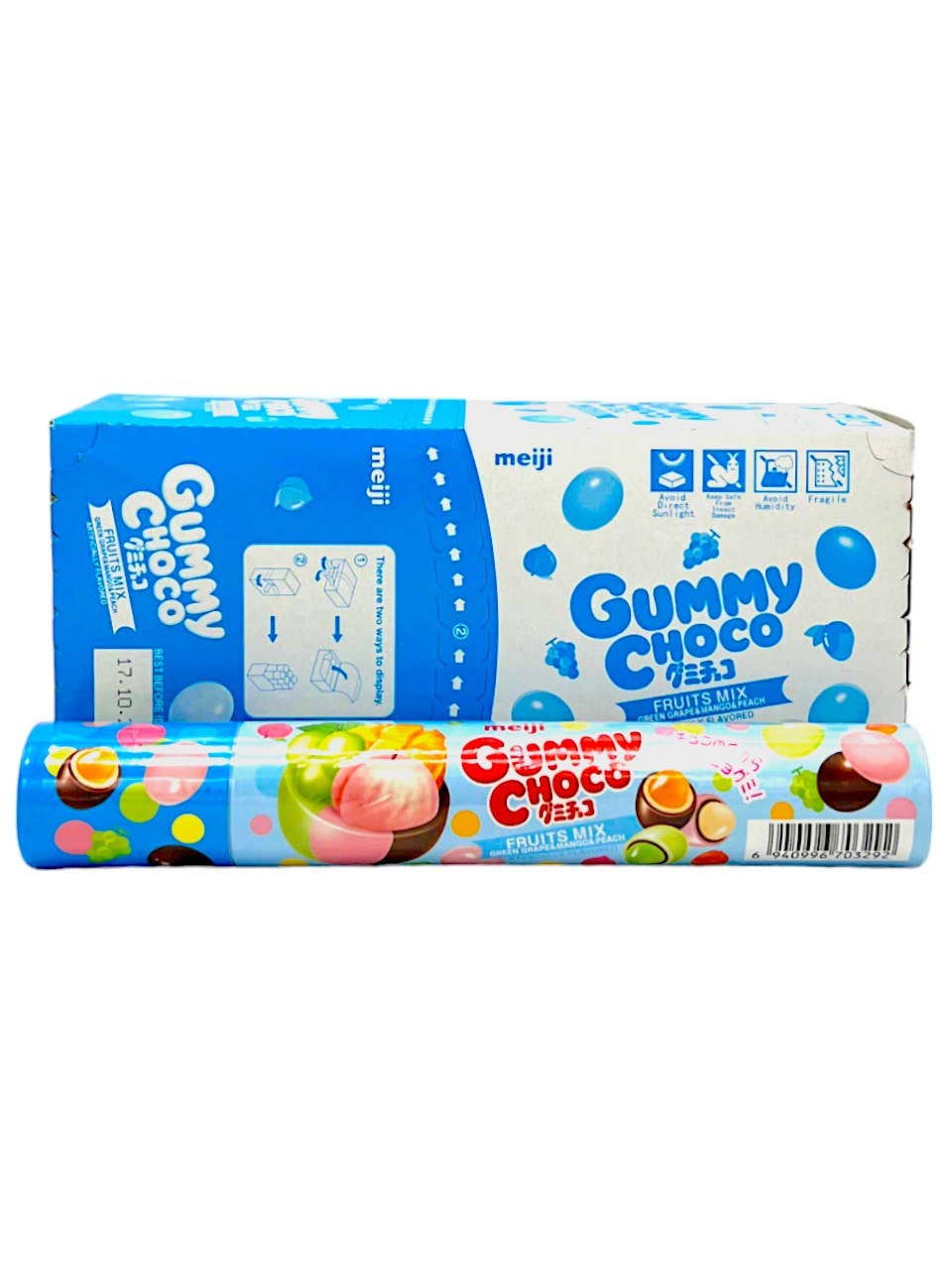 Meiji Gummy Choco Fruit Mix 6pck (Japan)