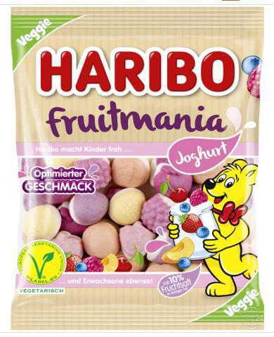 HARIBO FRUITMANIA YOGURT (GERMANY)