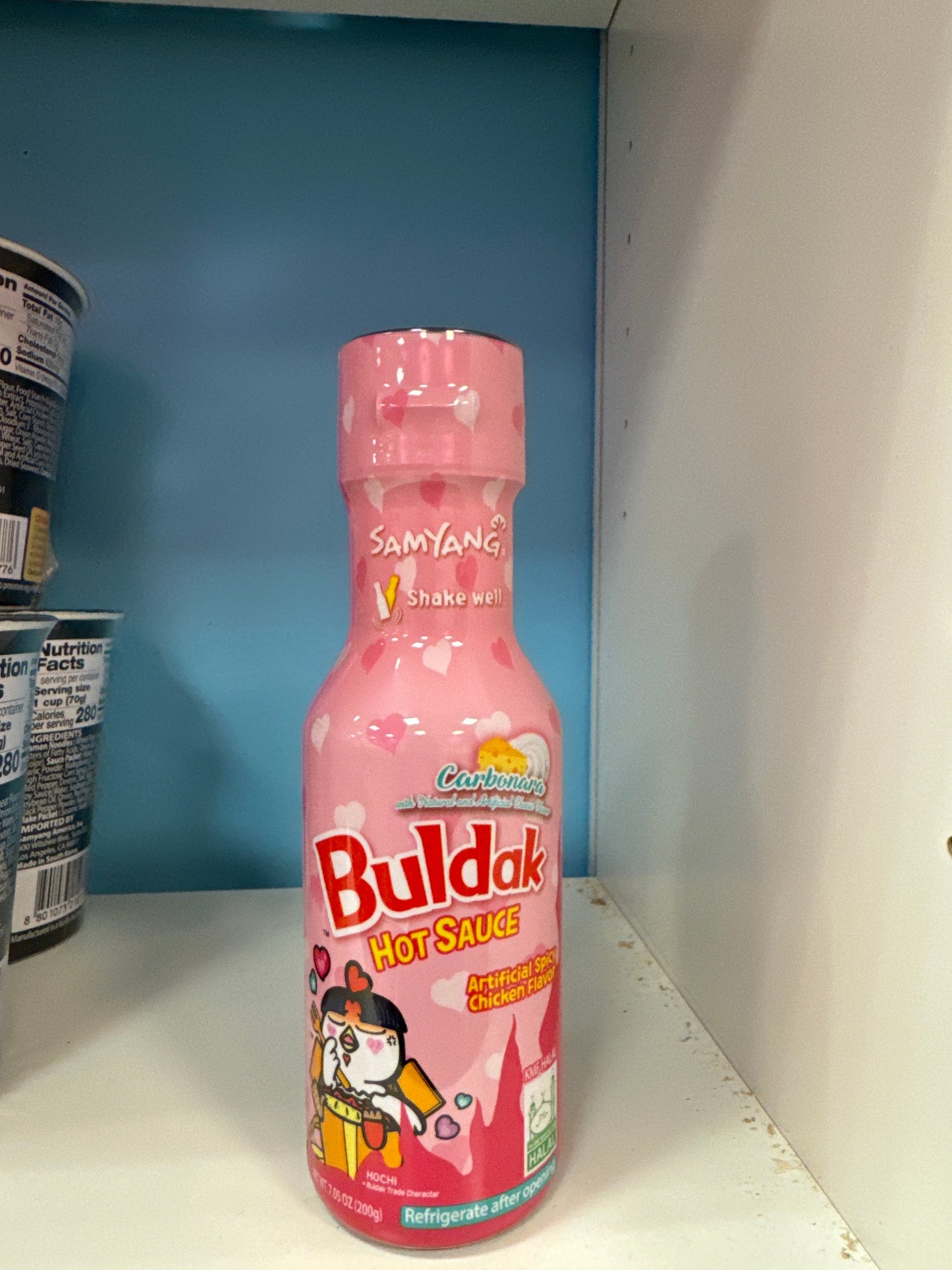 BULDAK HOT SAUCE CARBONARA SPICY CHICKEN FLAVOUR (KOREA)