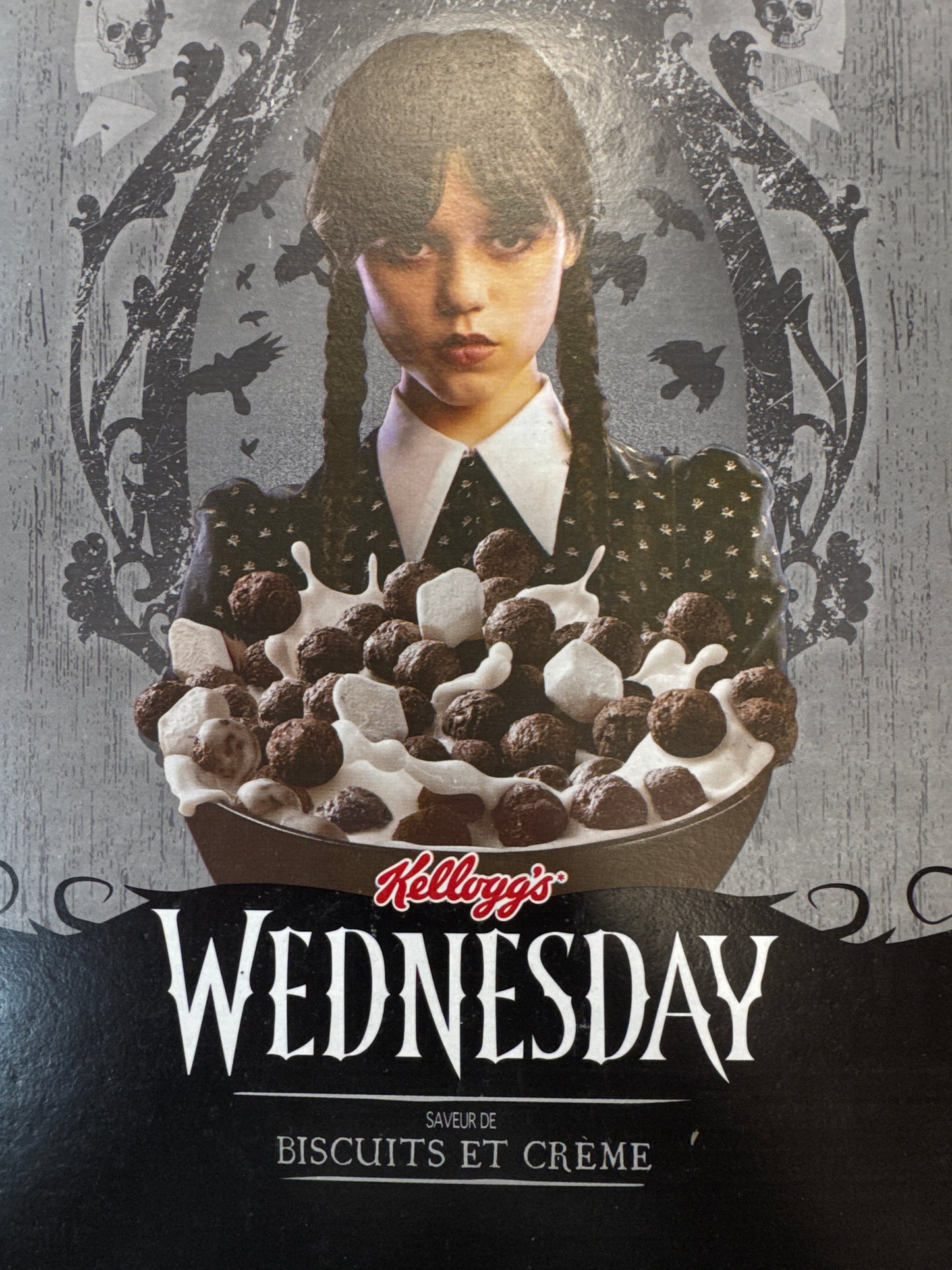 Kelloggs Wednesday Cookies N Creme Cereal