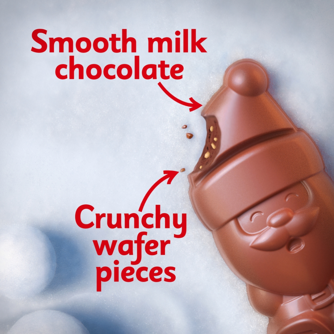 Kit Kat Santa Milk Chocolate Christmas Figure