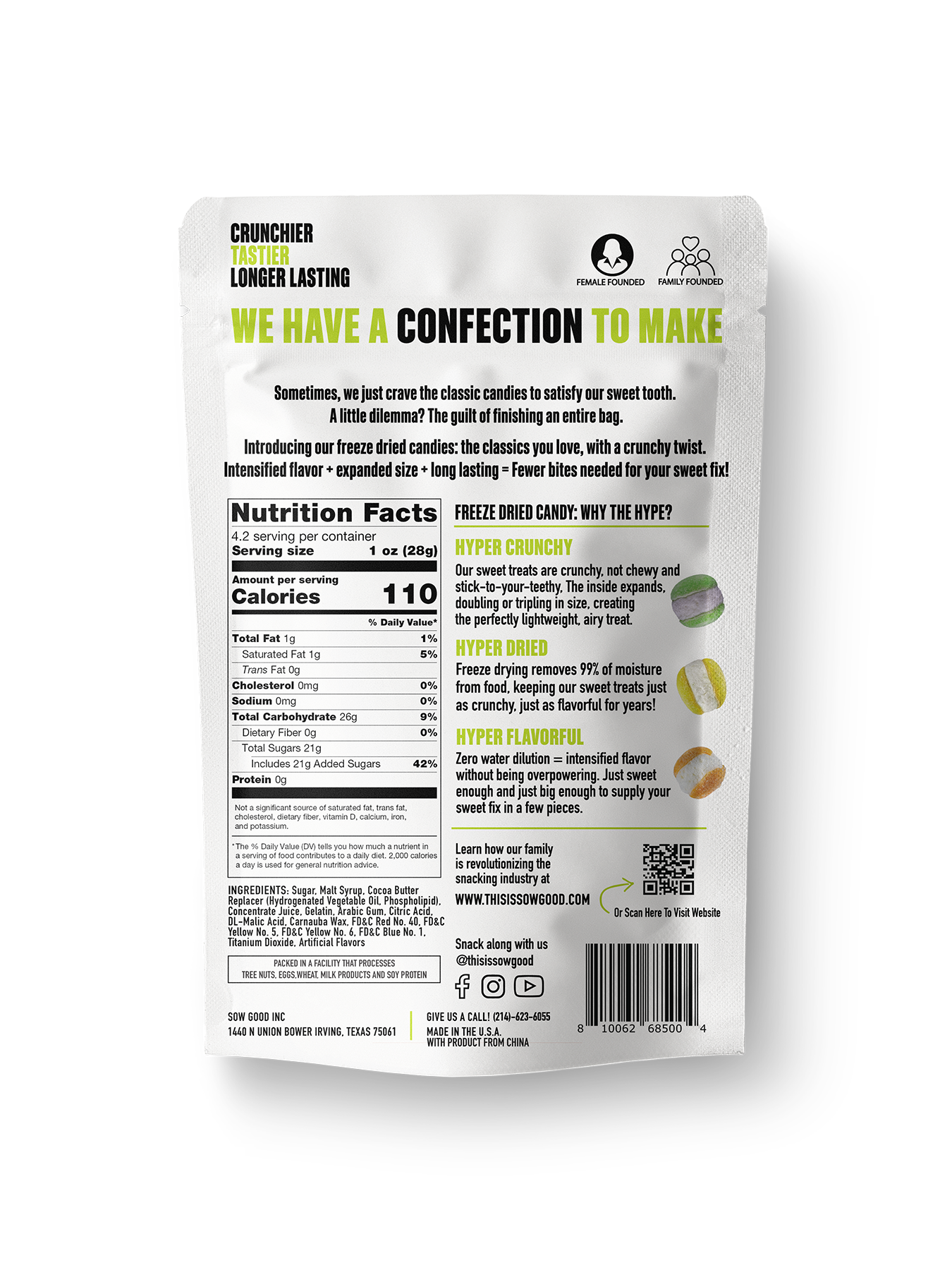 Freeze Dried Sour Bites