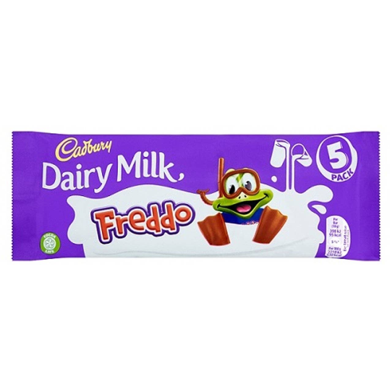 Cadbury Freddo Dairy Milk 5pk 90g (Ireland)
