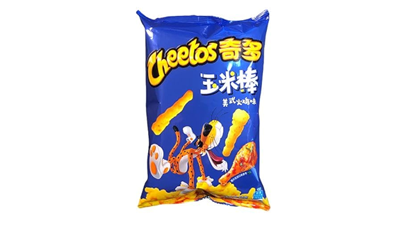 CHEETOS AMERICAN ROASTED TURKEY FLAVOR (CHINA)