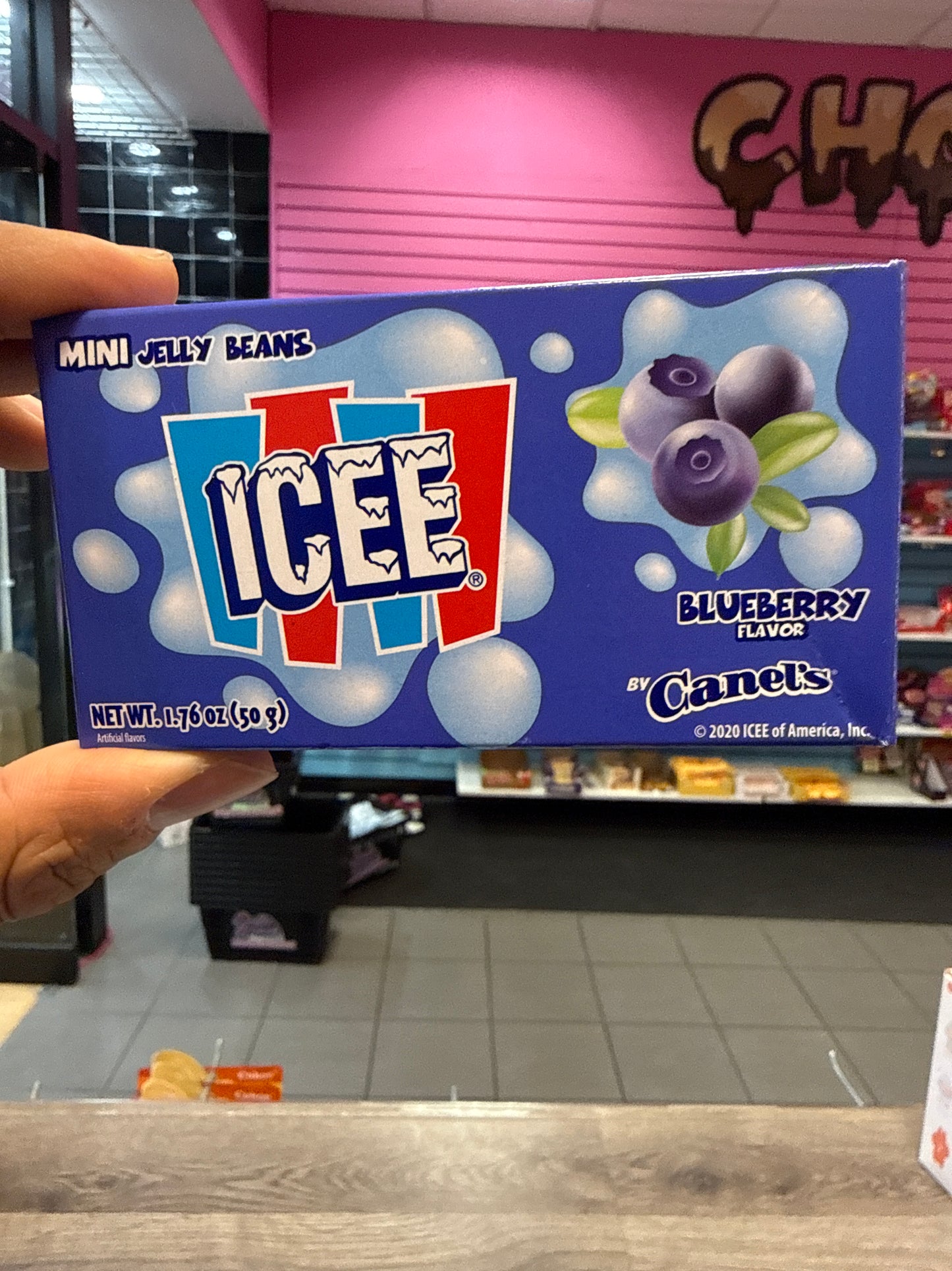 Icee mini Jelly Beans Blueberry Flavor