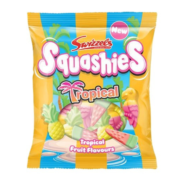 Limited Import Squashies UK, Tropical, 100g,m