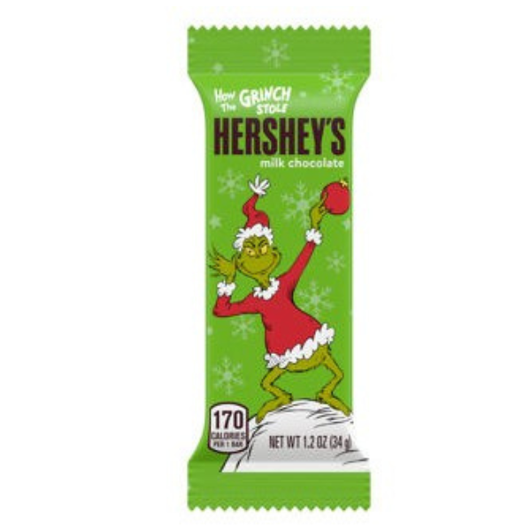 Hershey's How the Grinch Stole Milk Choc. 1.2oz Bar