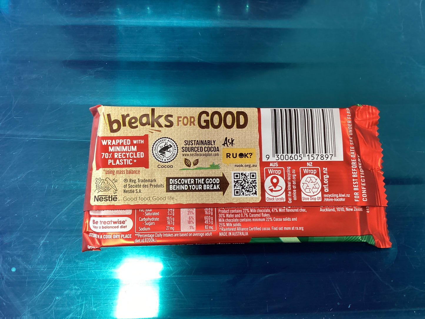 KitKat Mint Crush (Australia) 65g