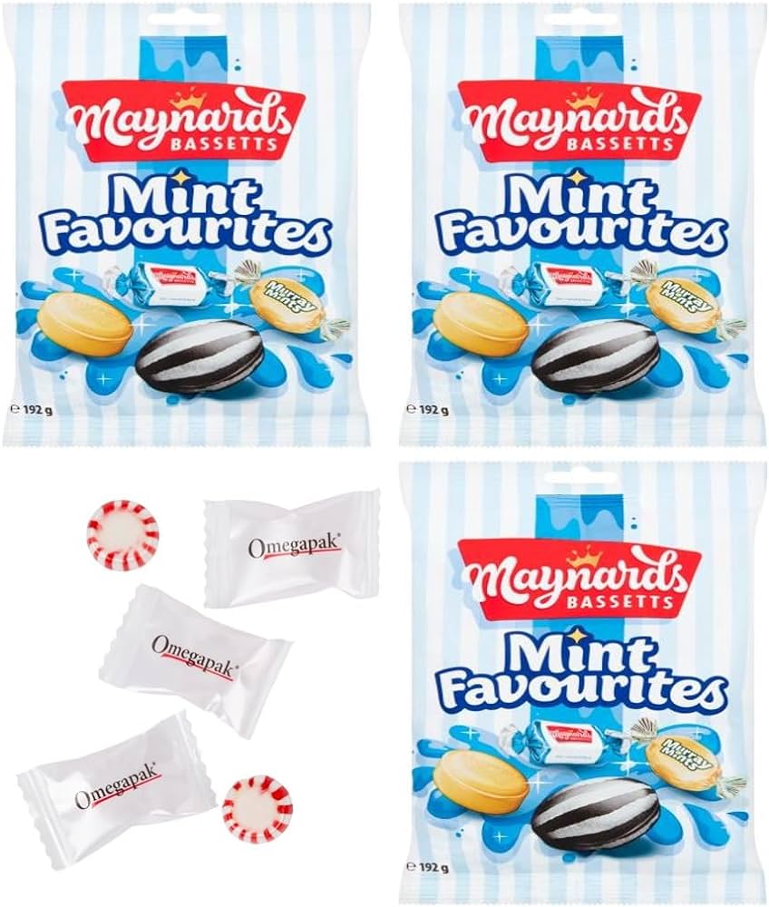 MAYNARDS BASSETTS MINT FAVORITIES (UK)
