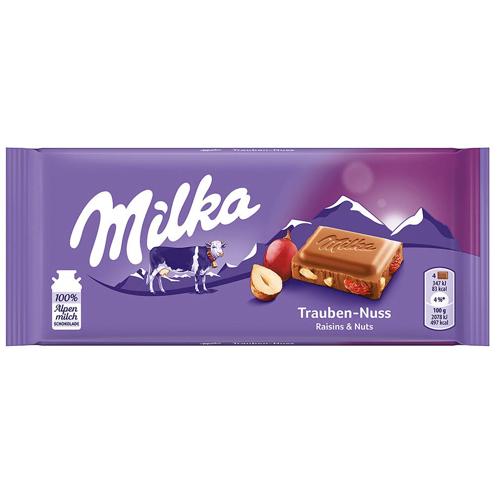 MILKA RAISIN & NUT (GERMANY)