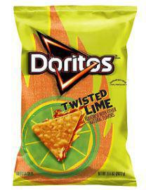 DORITOS TWISTED LIME CHIPS (USA)