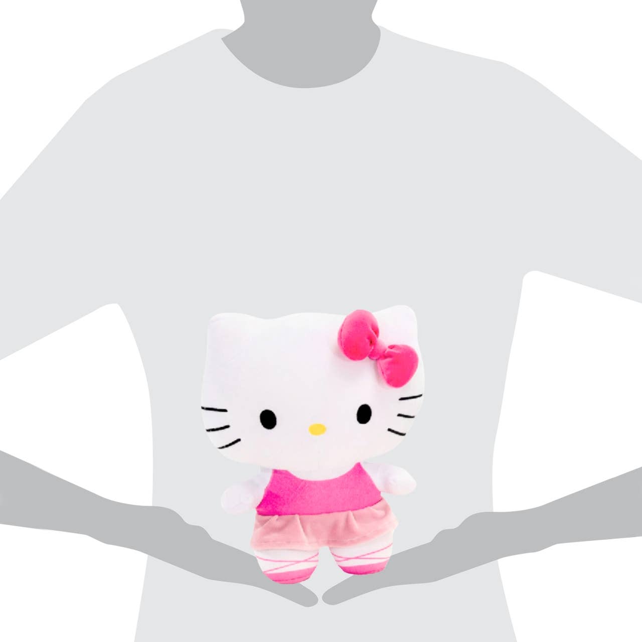 Hello Kitty Plush in Pink Dresses